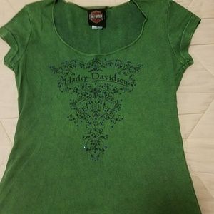 NEW LADIES MEDIUM HARLEY DAVIDSON SHIRT